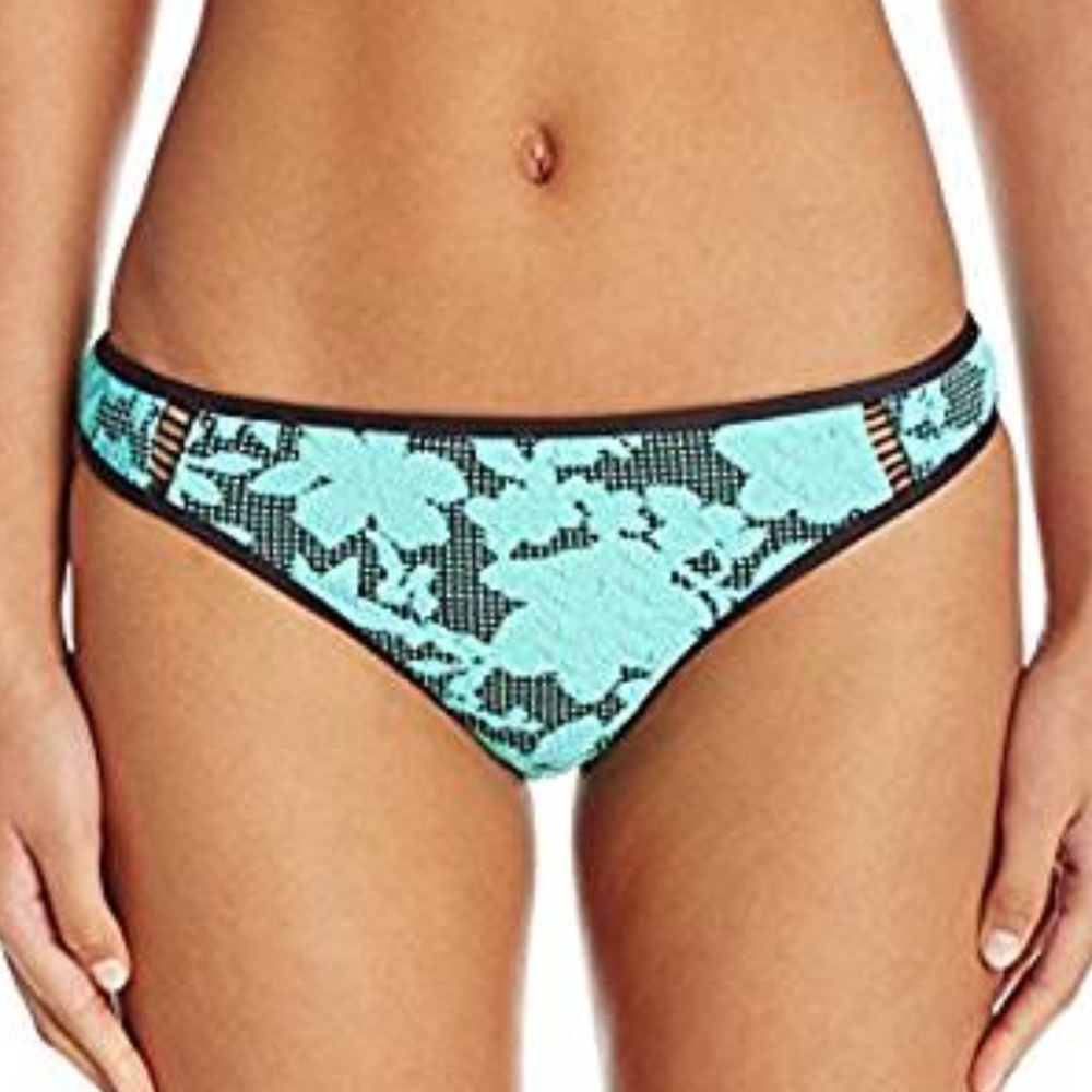 Nanette Lepore Jade Floral Siren Bikini Bottom XS